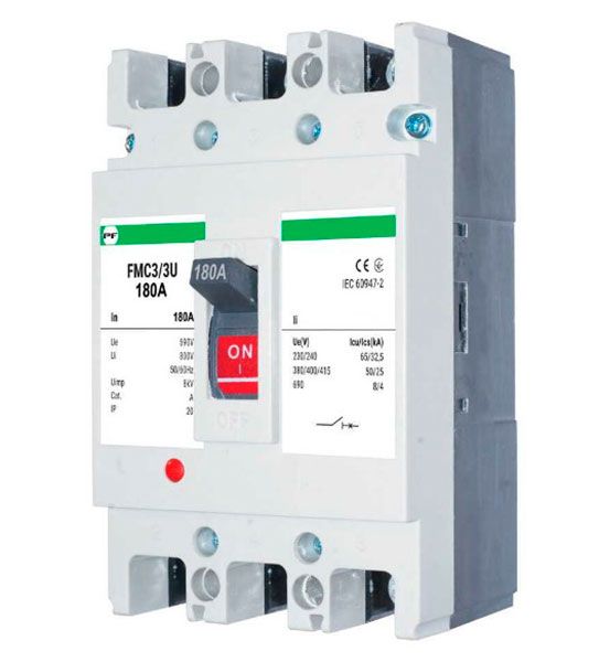 Вимикач автоматичний FMC3/3U 3P/180A 50kA Промфактор(FMC33U0180)