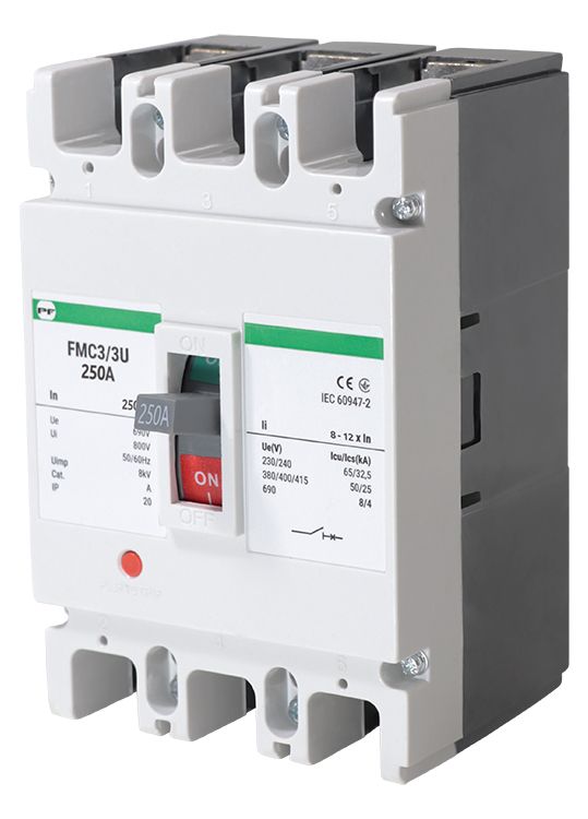Вимикач автоматичний FMC3/3U 3P/250A 50kA Промфактор(FMC33U0250)