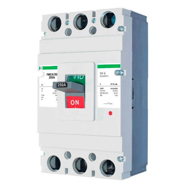 Вимикач автоматичний FMC4/3U 3P/250A 50kA Промфактор очікується в кінці листопада(FMC43U0250)