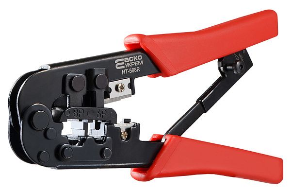 Пресс-клещи HT-568R АСКО универсальные 8р8с, 6р.6с(A0170010024)