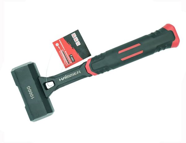 Кувалда 1000г цельнометал. ручка HAISSER 44160(44160)