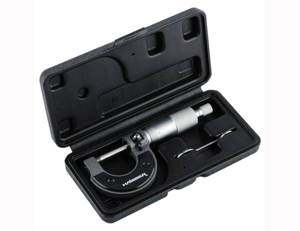 Микрометр ручной, метал, 0-25мм HAISSER 24421(24421)