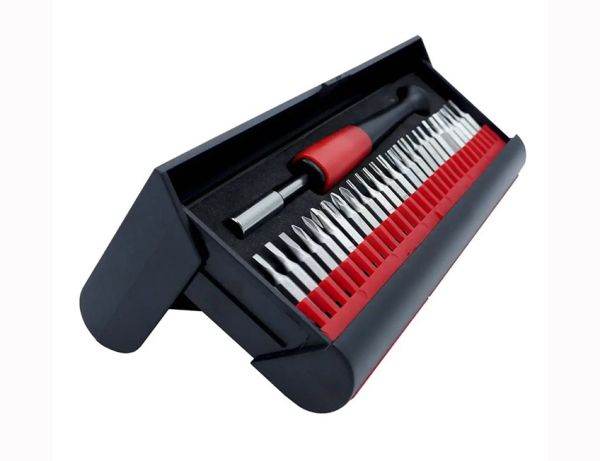 Набор 29 в 1, отвертка та прецезионные биты S2 HAISSER 49200(49200)