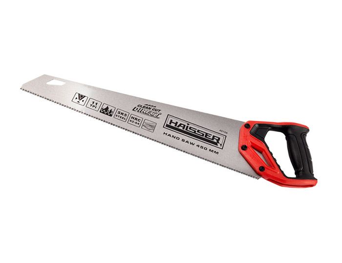 Ножовка по дереву 450мм, 11ТРІ, 3D, SK5 Direct HAISSER 40166(40166)