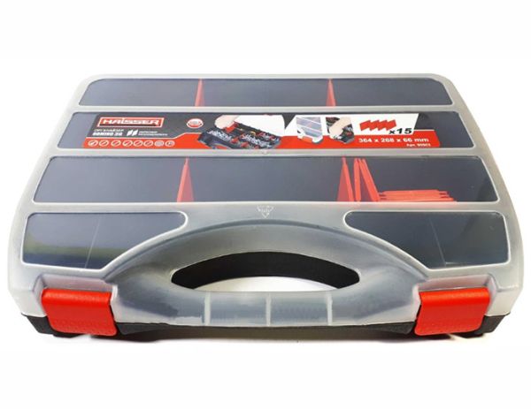 Органайзер пластиковый с регулируемыми секциями Domino 36 HAISSER 90003(90003)