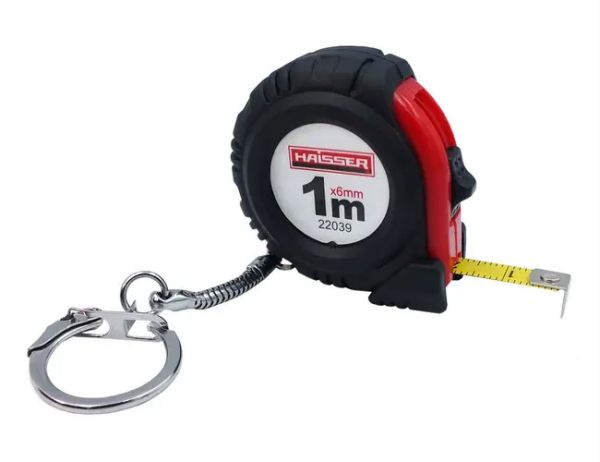 Рулетка брелок 1м*6мм HAISSER 22039(22039)