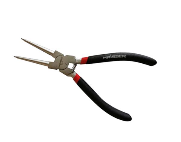 Съемник для наружных стопорных колец (прямые губки. разжим) 180 мм Haisser 41144(41144)