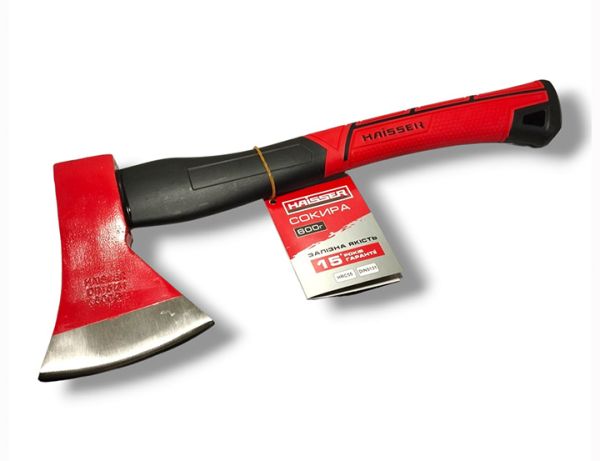 Топор 600г. ручка из стекловолокна  HAISSER 44121(44121)
