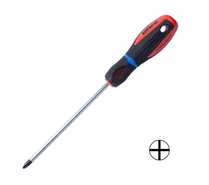 Викрутка ULTRA Profi  хрестова РН 2 Х 150 мм S2(4000432)