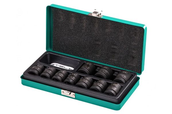 Набор шестигранных ударных торцевых головок 1/2" (10-24) 10 шт. Stels 13997(13997)