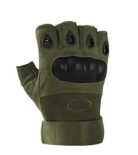 Перчатки 34029 полупалые SKINARMOR тактические, зеленые, р. ХL(34029)