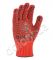 Перчатки 4461 трикотажные рабочие красные с ПВХ Универсал Долони(4461)