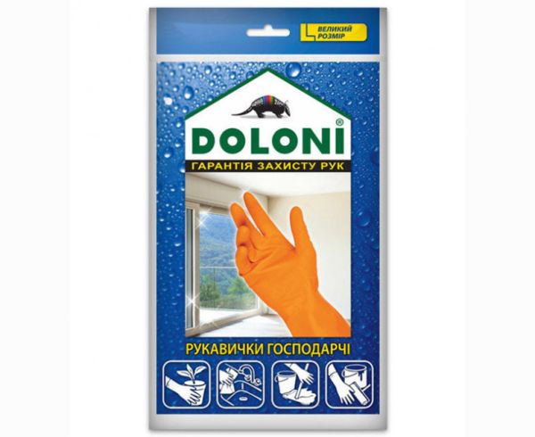 Перчатки 4546 латексные р.L Долони(4546)