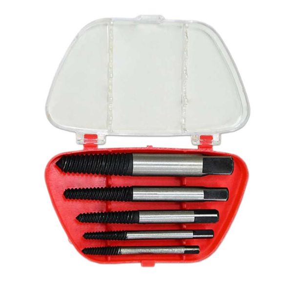 Набір екстракторів зламаних болтів, 5шт (3,3-19,0мм) Technics 49-700(49-700)