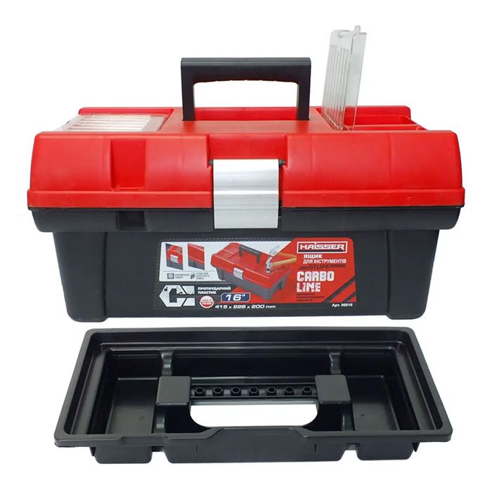 Ящик для инструмента 16" Staff Carbo 415*226*200 Haisser(90016)