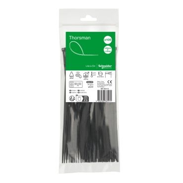 Хомут кабельный IMT46414 200*3,6 чорний 100шт/уп Schneider Electric(IMT46414)
