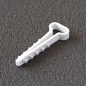 Дюбель-ялинка (затискач) 12мм під ПЛОСК. каб. (100шт/пак) APRO(23365/FT-125)