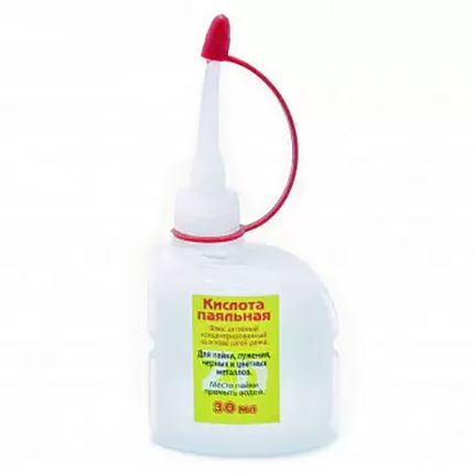 Кислота паяльная 30мл, пластик