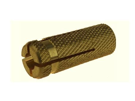 Дюбель ЛАТУННЫЙ с внутренней резьбой М08 10х30мм(TM M8/10x30)