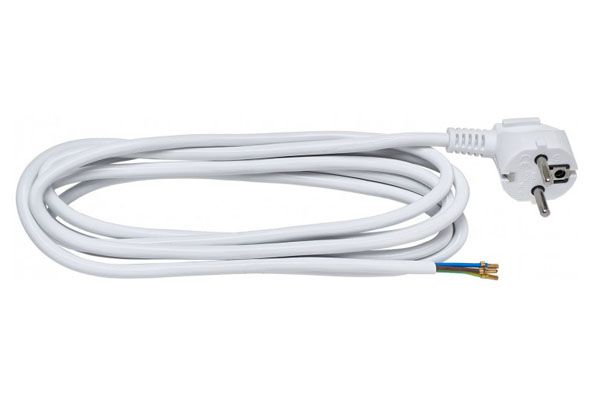 Провід+вилка ПВС 3*1 4,7м DELUX(90015489)