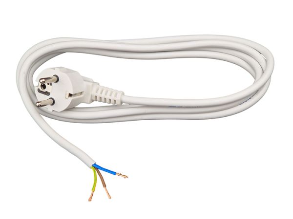 Провід мережевий з вилкою PiN 1,5м із заземленням 3*1 800011(800011)