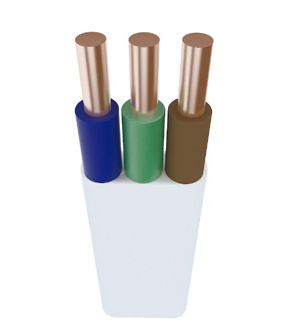 ВВГ-П 3*1,5 нгд білий