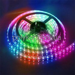 Стрічка світлодіодна SMD S5050-60 RGB  LED 12W(60LED)/m IP20(SMD S5050-60 RGB)