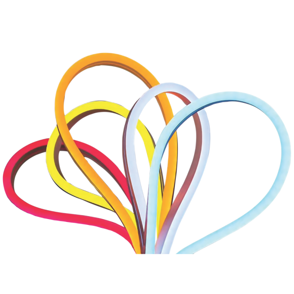 Світодіодний неон LEBRON L-NS, 8x16мм, SMD 2835, 120LED 7W/m, AC220V, 6500K, ІР65, (1м)(13-75-21)