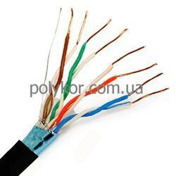 FTP Cat. 5e КППЭ-ВП (100)  4*2*0,51 наружный экран.