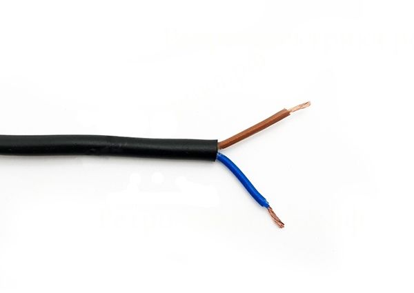 ПВС 2*0,5 чорний