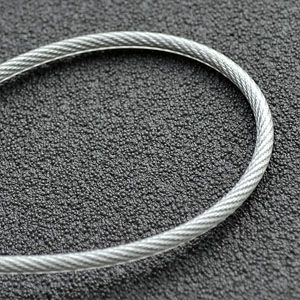 Трос оцинкованный 4/5 мм в изоляции(325241 ПВХ)