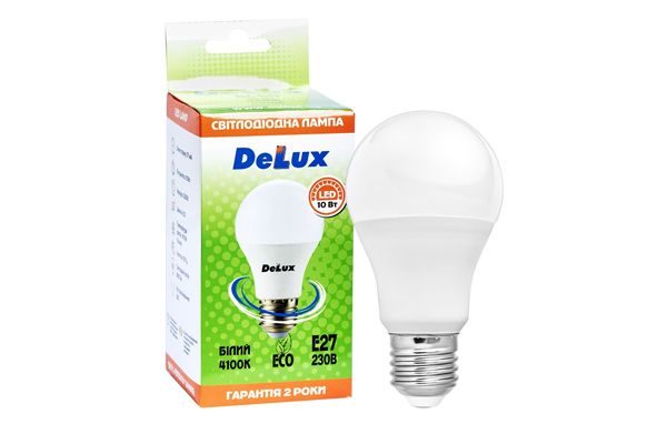 Лампа LED DELUX BL60 10W 4100К 230 V E27 90011739(90020464)
