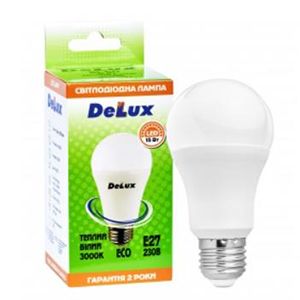 Лампа LED DELUX BL60 15W 3000К 230 V E27(90021345)