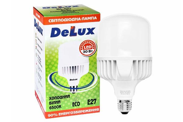 Лампа LED DELUX BL80 30W 6500К 230 V E27(90007010)
