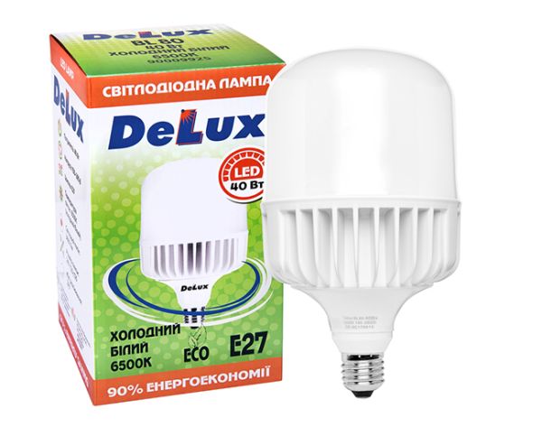 Лампа LED DELUX BL80 40W 6500К 230 V E27(90020577)