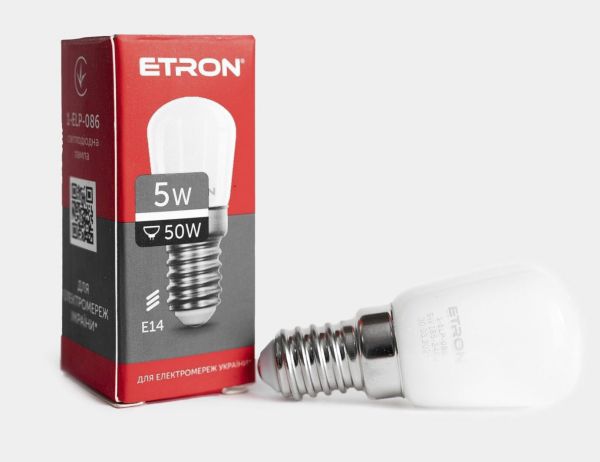Лампа ETRON Light Power 5W 4200K E14 Pigmi 1-ELP-086(1-ELP-086)
