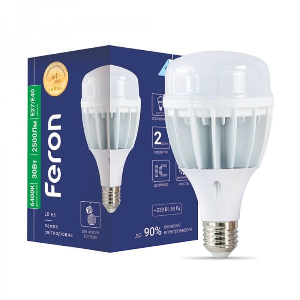Лампа Feron 30W 6400K E27 LB-65(01516)