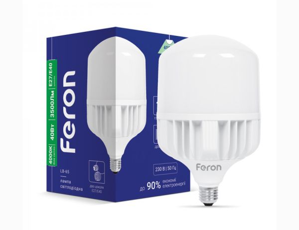 Лампа Feron 40W 6400K E27-E40 LB-65(01515)