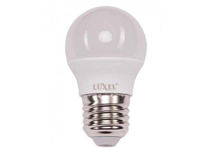 Лампа LUXEL LED 7w Е27 3000К (050-H) куля(050-H)