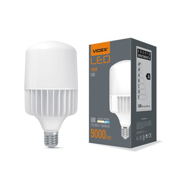 Лампа LED VIDEX A145 100W E40 5000K VL-A145-100405(VL-A145-100405)