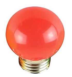 Лампа LED VITO К2 G45 1W 6500К E27 куля червон KNL-380(KNL-380 RED)