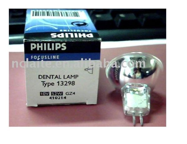 Лампа галоген. реф.спец. PHILIPS 52W 10V GZ4, 13298