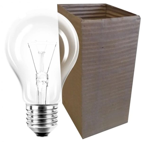 Лампа розжарювання Б100W Е27 (100шт/ящ) гофра(Б230-100-11)