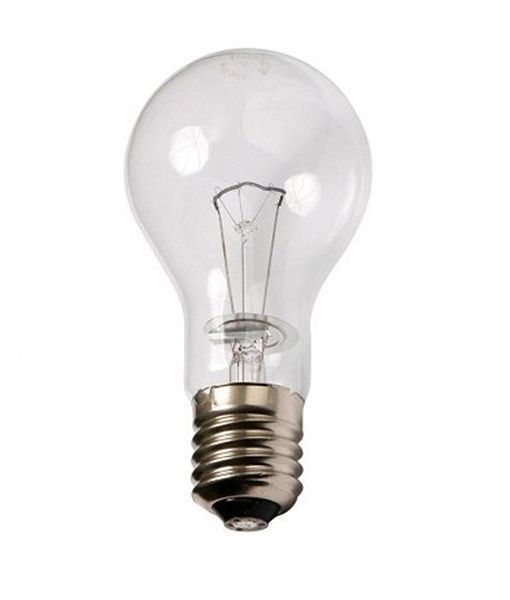 Лампа накаливания Б 60W (Е27)  (100шт/ящ) манжета A50