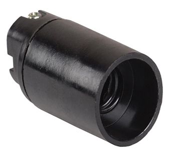 Патрон карболітовий Е14 підвісний індив.пакет Пкб14-04-К01 ІЕК(EPK20-04-01-K01)