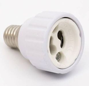 Перехідник E14-GU10 пластик білий TAKEL(503766)