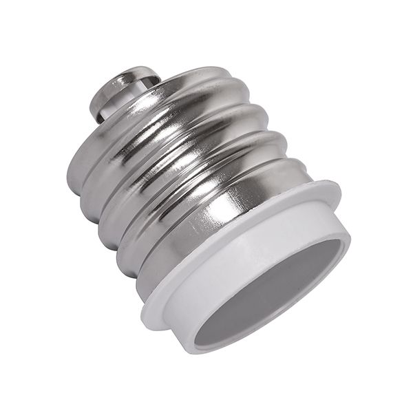 Перехідник з Е40 на Е27 DELUX білий(90011563)