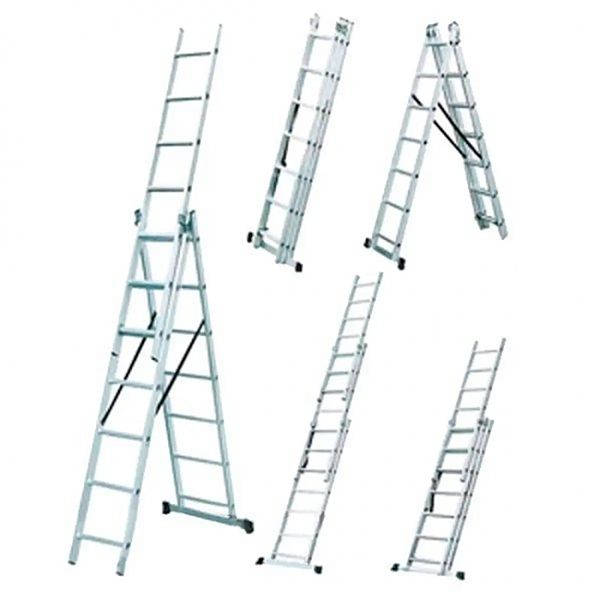 Драбина універсальна трисекційна 3*9  WERK(LZ3209B)