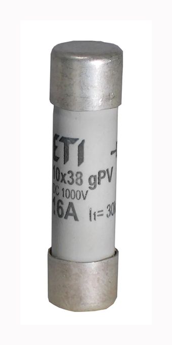 Запобіжник CH 10х38 gPV 25A 900V 30kA ETI очікується 10.06.26(2625109)