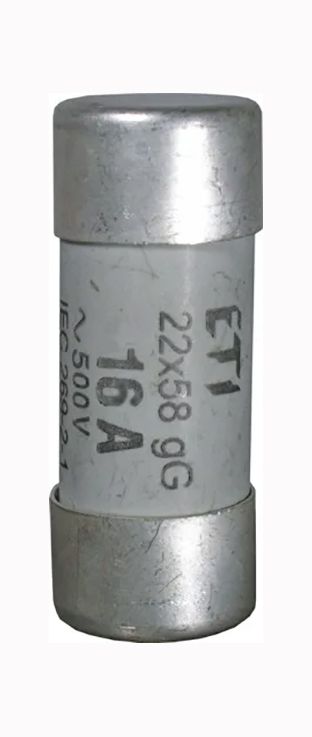Запобіжник CH 22х58 gG 16A, 690V ETI(2640009)